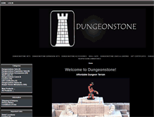 Tablet Screenshot of dungeonstone.com
